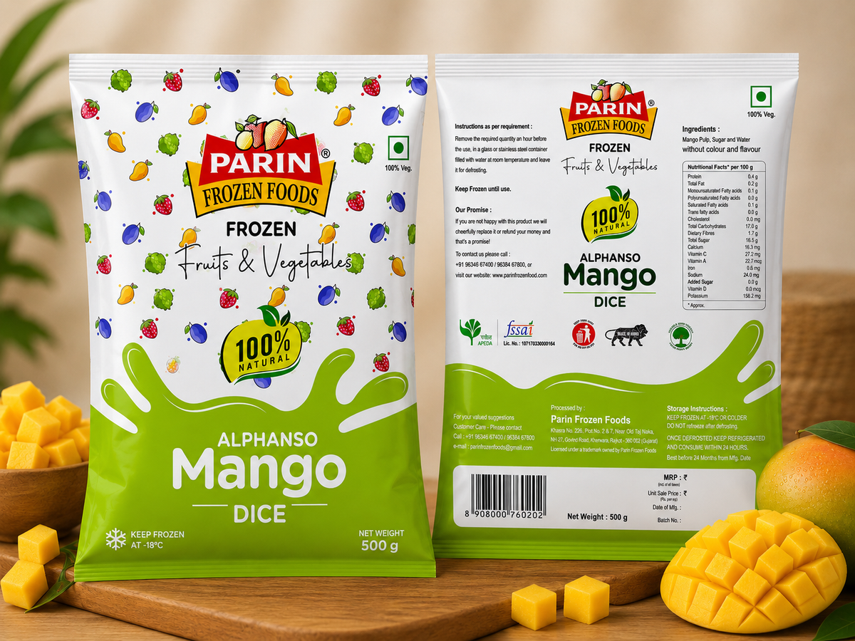 Alphanso Mango Dice (1 KG.)