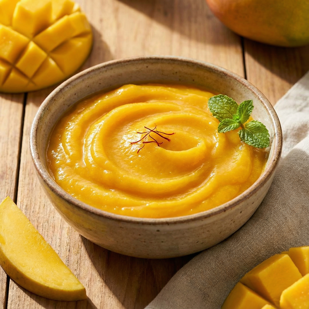 Kesar Mango Pulp (1 KG.)