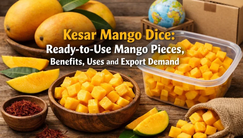 Kesar Mango Dice