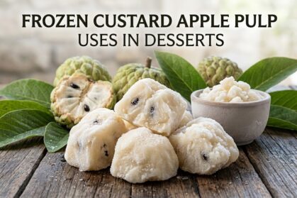 Frozen Custard Apple Pulp