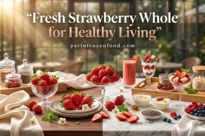 Fresh Strawberry Whole for Healthy Living