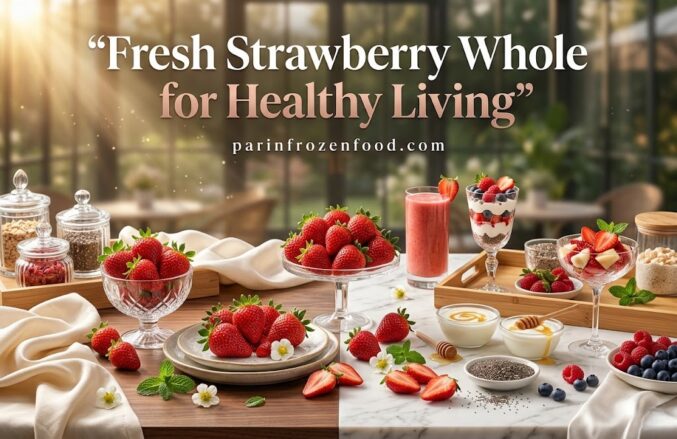 Fresh Strawberry Whole for Healthy Living
