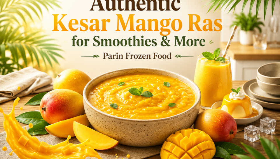 “Authentic Kesar Mango Ras for Smoothies & More”