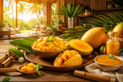 Fresh Alphonso Mango Dice for Daily Wellness