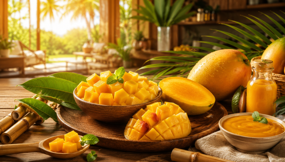 Fresh Alphonso Mango Dice for Daily Wellness