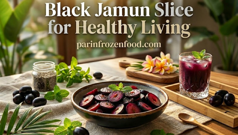 Explore the healthy benefits of Black Jamun Slice for digestion, antioxidants, hydration, and daily wellness with natural fruit nutrition.