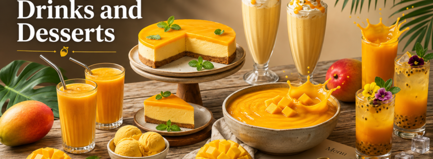 Top 5 Uses of Mango Pulp in Drinks and Desserts