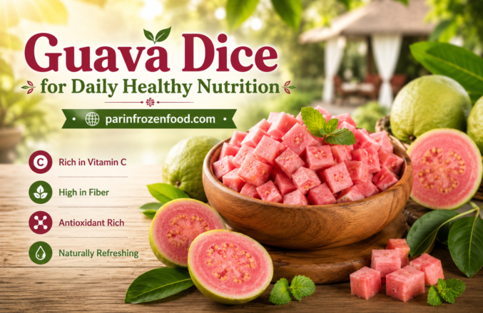 Guava Dice for Daily Healthy Nutrition