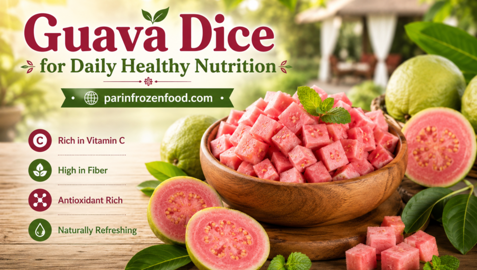Guava Dice for Daily Healthy Nutrition