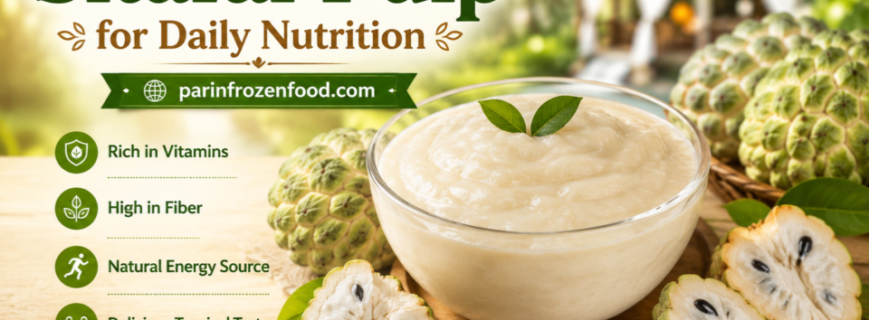 Sitafal Pulp for Daily Nutrition