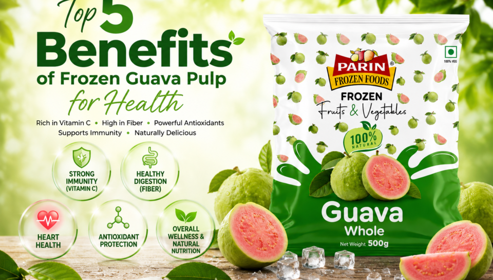 Top 5 Benefits of Frozen Guava Pulp for Health